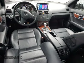 2011 Mercedes-Benz C 300 Sport with VIN WDDGF8BB6BR159832, listed as a Copart auction lot 85197364 with 117,975 mi miles and Salvage title. Bid and sale history available at DreamBid. Image 8.