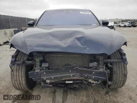 2021 Jaguar F-Pace with VIN SADCK2EX3MA673555, listed as a Copart auction lot 45347255 with 51,040 mi miles and Salvage title. Bid and sale history available at DreamBid. Image 5.