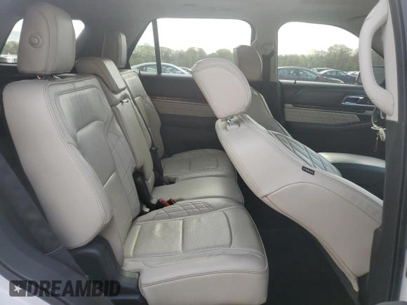 2016 Ford Explorer Platinum with VIN 1FM5K8HT8GGB25290, listed as a Copart auction lot 54882715 with 104,299 mi miles and Salvage Title. Bid and sale history available at DreamBid. Image 11.
