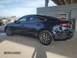 2020 Mazda 6 Sport with VIN JM1GL1UM5L1525756, listed as a Copart auction lot 46450495 with 53,741 mi miles and Salvage Title. Bid and sale history available at DreamBid. Image 2.