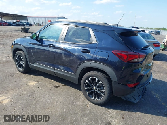 2021 Chevrolet TrailBlazer LT with VIN KL79MPSL9MB117658, listed as a IAAI auction lot 42076453 with 53,530 mi miles and . Bid and sale history available at DreamBid. Image 3.
