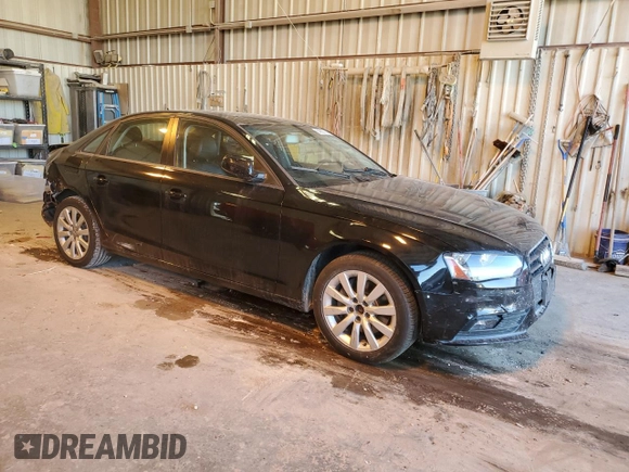 2013 Audi A4 Premium with VIN WAUAFAFL1DN039888, listed as a Copart auction lot 84607714 with 90,086 mi miles and Clean Title. Bid and sale history available at carsss.com. Image 4.