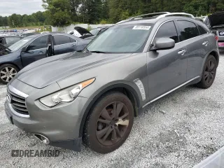 2013 Infiniti FX with VIN JN8CS1MW2DM175221, listed as a Copart auction lot 69116554 with 169,032 mi miles and Salvage Title. Bid and sale history available at DreamBid. Image 1.