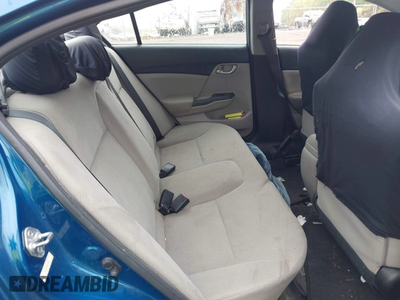 2013 Honda Civic LX with VIN 2HGFB2F55DH603354, listed as a IAAI auction lot 42154981 with 150,007 mi miles and . Bid and sale history available at DreamBid. Image 8.