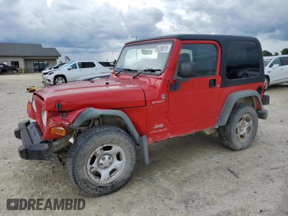2006 Jeep Wrangler Sport Right Hand Drive с VIN 1J4F449S36P785909, выставлен на аукционе Copart как лот 61206215 с пробегом 146 028 миль миль и Списание • Salvage title. История ставок и продаж доступна на DreamBid. Изображение 1.