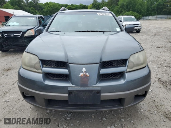2003 Mitsubishi Outlander XLS with VIN JA4LZ41G53U061664, listed as a Copart auction lot 57995554 with 72,069 mi miles and Clean Title. Bid and sale history available at carsss.com. Image 5.