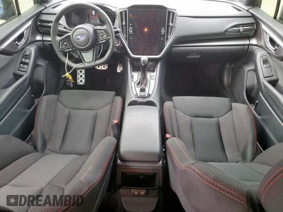 2023 Subaru WRX Premium with VIN JF1VBAH62P8807393, listed as a Copart auction lot 58950245 with 20,639 mi miles and Salvage title. Bid and sale history available at DreamBid. Image 8.