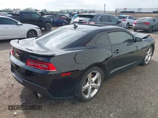 2015 Chevrolet Camaro SS with VIN 2G1FK1EJ4F9303916, listed as a IAAI auction lot 42123957 with 103,380 mi miles and . Bid and sale history available at DreamBid. Image 4.