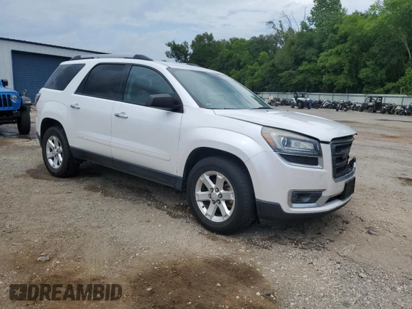 2016 GMC Acadia SLE with VIN 1GKKRNED8GJ316097, listed as a Copart auction lot 59506895 with 139,254 mi miles and Salvage title. Bid and sale history available at DreamBid. Image 4.