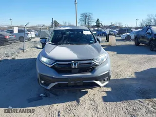 2021 Honda CR-V EX with VIN 2HKRW2H58MH657588, listed as a IAAI auction lot 40989607 with 24,397 mi miles. Bid and sale history available at carsss.com. Image 12.