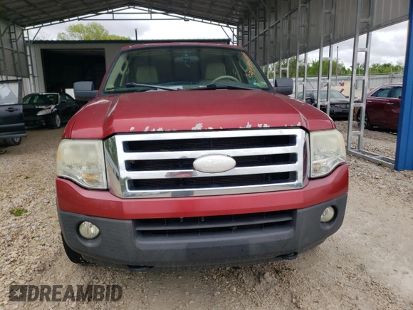 2007 Ford Expedition Max XLT with VIN 1FMFK16587LA18862, listed as a Copart auction lot 54990035 with 272,196 mi miles and Clean title. Bid and sale history available at DreamBid. Image 5.