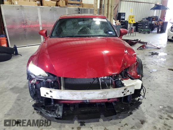 2014 Lexus IS 250 with VIN JTHCF1D29E5005543, listed as a Copart auction lot 64563095 with 88,284 mi miles and Salvage title. Bid and sale history available at DreamBid. Image 5.