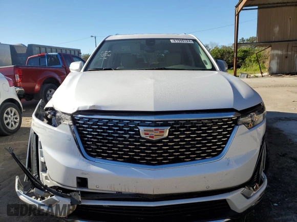 2024 Cadillac XT6 FWD Premium Luxury with VIN 1GYKPCRS2RZ708554, listed as a Copart auction lot 81999124 with 18,089 mi miles and Salvage Title. Bid and sale history available at carsss.com. Image 5.