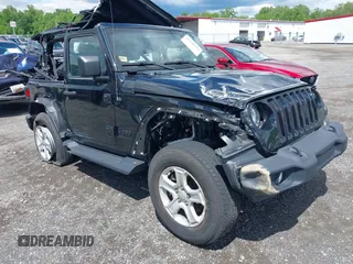 2022 Jeep Wrangler Sport with VIN 1C4GJXAN9NW145217, listed as a IAAI auction lot 42330759 with 32,081 mi miles and . Bid and sale history available at DreamBid. Image 1.