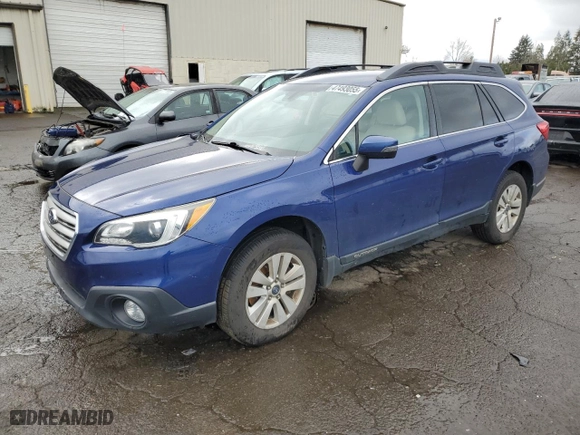 2017 Subaru Outback Premium with VIN 4S4BSAFC9H3296121, listed as a Copart auction lot 47493055 with 93,648 mi miles and Salvage Title. Bid and sale history available at carsss.com. Image 1.