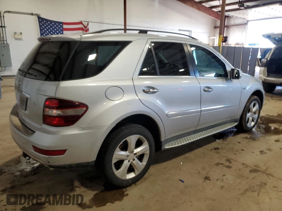 2010 Mercedes-Benz M 350 with VIN 4JGBB2FB1AA549530, listed as a Copart auction lot 45667715 with 151,841 mi miles and Salvage Title. Bid and sale history available at DreamBid. Image 3.