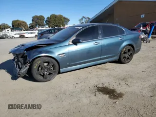 2009 Pontiac G8 GT with VIN 6G2EC57Y19L193963, listed as a Copart auction lot 89341585 with 98,524 mi miles and Salvage Title. Bid and sale history available at carsss.com. Image 1.