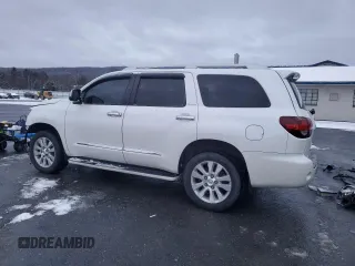 2019 Toyota Sequoia Platinum with VIN 5TDDY5G11KS165934, listed as a Copart auction lot 41668085 with 74,315 mi miles and Salvage Title. Bid and sale history available at carsss.com. Image 2.