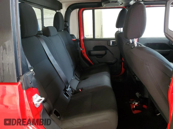 2023 Jeep Gladiator Sport S с VIN 1C6HJTAG5PL521017, выставлен на аукционе Copart как лот 56530235 с пробегом 54 751 миль миль и Чистый • Clean title. История ставок и продаж доступна на DreamBid. Изображение 10.
