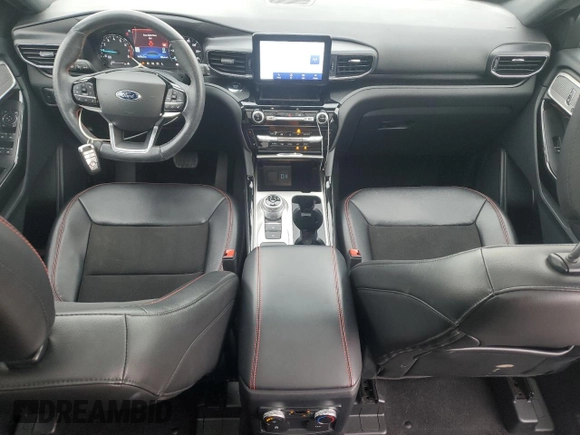 2022 Ford Explorer ST-Line с VIN 1FMSK7KH9NGA09529, выставлен на аукционе Copart как лот 56490645 с пробегом 34 554 миль миль и Списание • Salvage title. История ставок и продаж доступна на DreamBid. Изображение 8.