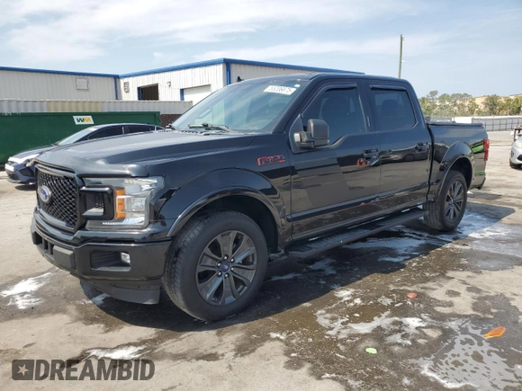 2018 Ford F-150 XL с VIN 1FTEW1CGXJFC10932, выставлен на аукционе Copart как лот 55206675 с пробегом 142 457 миль миль и Списание • Salvage title. История ставок и продаж доступна на DreamBid. Изображение 1.