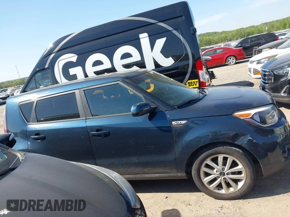 2017 Kia Soul + with VIN KNDJP3A56H7418240, listed as a IAAI auction lot 42040695 with 127,824 mi miles. Bid and sale history available at carsss.com. Image 13.