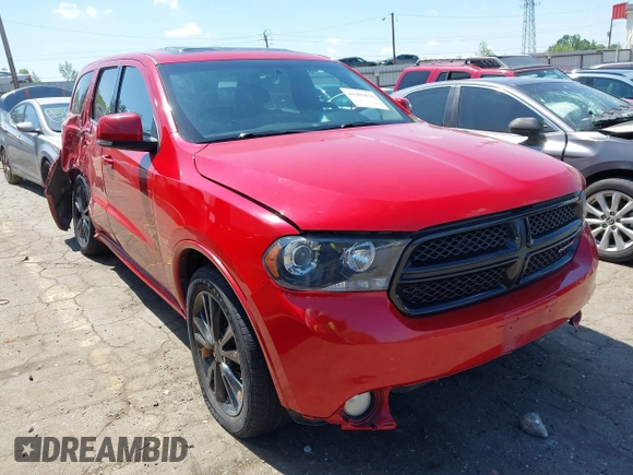 2013 Dodge Durango R/T with VIN 1C4SDJCT0DC686103, listed as a IAAI auction lot 41985034 with 117,212 mi miles and . Bid and sale history available at DreamBid. Image 1.