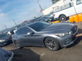 2014 Infiniti Q50 Premium with VIN JN1BV7AP2EM688259, listed as a IAAI auction lot 42149158 with 252,078 mi miles and . Bid and sale history available at DreamBid. Image 13.