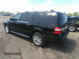 2016 Ford Expedition EL Limited with VIN 1FMJK2AT1GEF53543, listed as a IAAI auction lot 39349433 with 482,809 mi miles. Bid and sale history available at carsss.com. Image 3.