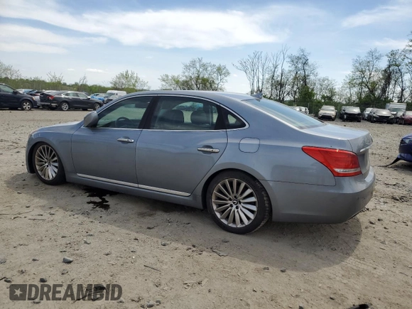 2014 Hyundai Equus Signature with VIN KMHGH4JH4EU080272, listed as a Copart auction lot 54183775 with 105,897 mi miles and Clean Title. Bid and sale history available at DreamBid. Image 2.