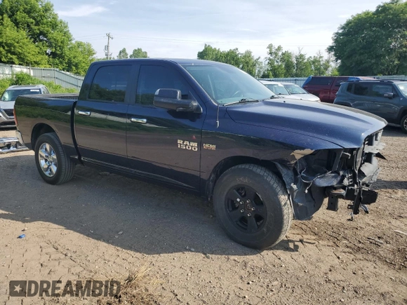 2017 Ram 1500 Big Horn with VIN 1C6RR7LT8HS835069, listed as a Copart auction lot 61480265 with 59,784 mi miles and Clean title. Bid and sale history available at DreamBid. Image 4.