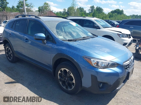 2021 Subaru Crosstrek Premium with VIN JF2GTAPC9MH361392, listed as a IAAI auction lot 42530612 with 13,121 mi miles and . Bid and sale history available at DreamBid. Image 1.