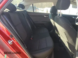 2022 Kia Rio LX with VIN 3KPA24AD6NE484231, listed as a Copart auction lot 86517834 with 35,164 mi miles and Salvage Title. Bid and sale history available at carsss.com. Image 10.
