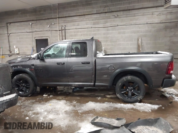 2021 Ram 1500 Classic Warlock with VIN 1C6RR7GT4MS507524, listed as a IAAI auction lot 41613424 with 65,701 mi miles. Bid and sale history available at carsss.com. Image 14.