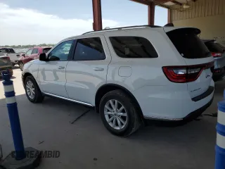 2023 Dodge Durango SXT z VIN 1C4RDHAGXPC635242, wystawiony jako Copart lot #56583845 z przebiegiem 55 380 mil mil oraz Czysty tytuł • Clean title. Historia ofert i sprzedaży dostępna na DreamBid. Obrazek 2.