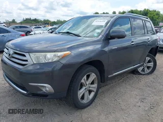 2013 Toyota Highlander Limited with VIN 5TDDK3EH7DS260071, listed as a IAAI auction lot 42526334 with 150,516 mi miles and . Bid and sale history available at DreamBid. Image 2.