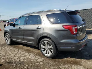 2018 Ford Explorer Limited z VIN 1FM5K7F87JGA70377, wystawiony jako Copart lot #63480215 z przebiegiem 129 825 mil mil oraz Czysty tytuł • Clean title. Historia ofert i sprzedaży dostępna na DreamBid. Obrazek 2.
