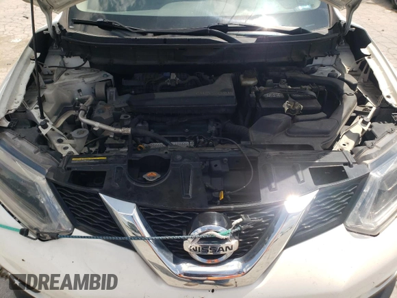 2017 Nissan Rogue SV with VIN KNMAT2MT5HP544427, listed as a Copart auction lot 61612965 with 249,524 mi miles and Clean title. Bid and sale history available at DreamBid. Image 12.