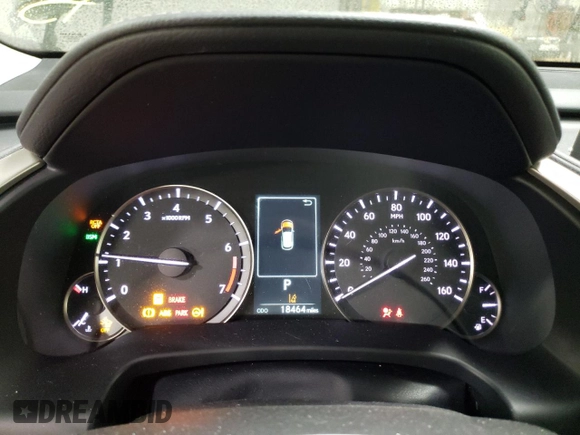 2021 Lexus RX with VIN 2T2HZMDA7MC303934, listed as a Copart auction lot 81959534 with 18,464 mi miles and Salvage Title. Bid and sale history available at carsss.com. Image 9.