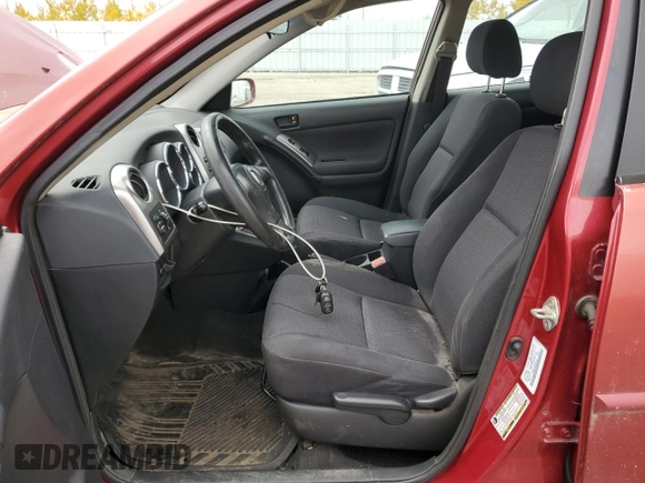 2005 Pontiac Vibe with VIN 5Y2SM63885Z461385, listed as a Copart auction lot 73600284 with 299,999 mi miles and Salvage Title. Bid and sale history available at carsss.com. Image 7.