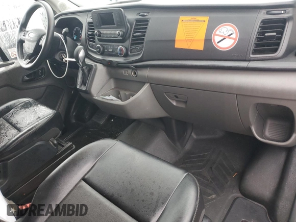 2021 Ford Transit Cargo with VIN 1FTBR1X84MKA38597, listed as a Copart auction lot 71813334 with 141,505 mi miles and Clean Title. Bid and sale history available at DreamBid. Image 8.