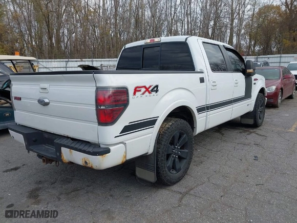 2013 Ford F-150 XL with VIN 1FTFW1EF1DFA25438, listed as a IAAI auction lot 40730412 with 174,013 mi miles. Bid and sale history available at carsss.com. Image 4.