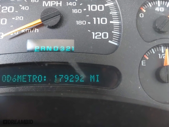 2005 Chevrolet Tahoe Z71 with VIN 1GNEC13T95R192599, listed as a IAAI auction lot 41955397 with 179,292 mi miles. Bid and sale history available at carsss.com. Image 7.