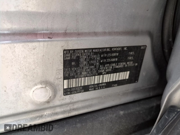 2021 Toyota RAV4 Hybrid XSE with VIN 4T3E6RFV1MU047714, listed as a Copart auction lot 53342535 with 91,868 mi miles and Salvage title. Bid and sale history available at DreamBid. Image 12.