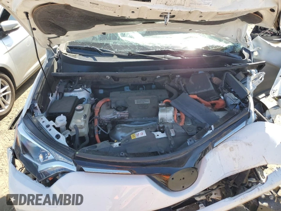 2016 Toyota RAV4 Hybrid XLE with VIN JTMRJREV2GD058966, listed as a Copart auction lot 58908824 with 0 mi miles and Salvage Title. Bid and sale history available at carsss.com. Image 11.