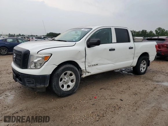 2017 Nissan Titan SV z VIN 1N6AA1EJ1HN559884, wystawiony jako Copart lot #55833245 z przebiegiem 125 222 mil mil oraz Szkoda całkowita • Salvage title. Historia ofert i sprzedaży dostępna na DreamBid. Obrazek 1.
