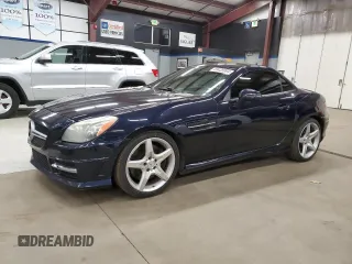 2014 Mercedes-Benz SLK-Class SLK 350 with VIN WDDPK5HA9EF076622, listed as a Copart auction lot 83435994 with 110,473 mi miles and Clean Title. Bid and sale history available at carsss.com. Image 1.