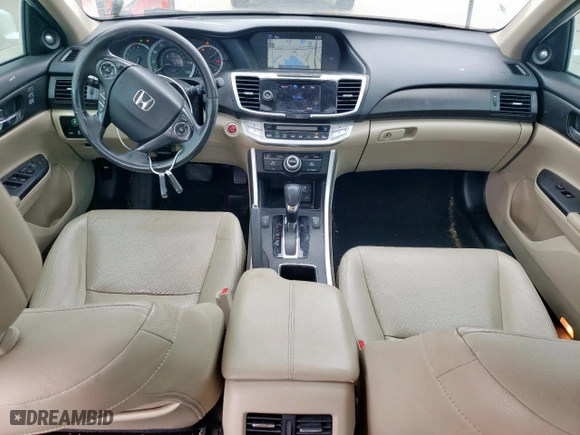 2015 Honda Accord Sedan EX-L with VIN 1HGCR3F80FA007391, listed as a Copart auction lot 51086995 with 170,180 mi miles and Salvage Title. Bid and sale history available at carsss.com. Image 8.