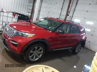 2020 Ford Explorer Platinum with VIN 1FM5K8HCXLGB10252, listed as a IAAI auction lot 41623559 with 62,157 mi miles. Bid and sale history available at carsss.com. Image 15.