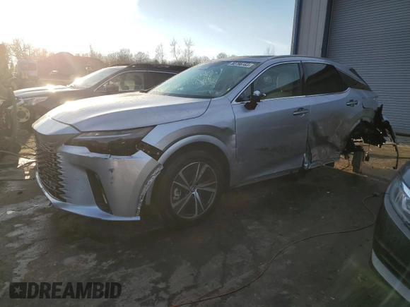 2023 Lexus RX with VIN 2T2BAMCA0PC021704, listed as a Copart auction lot 80798163 with 4,761 mi miles. Bid and sale history available at carsss.com. Image 1.